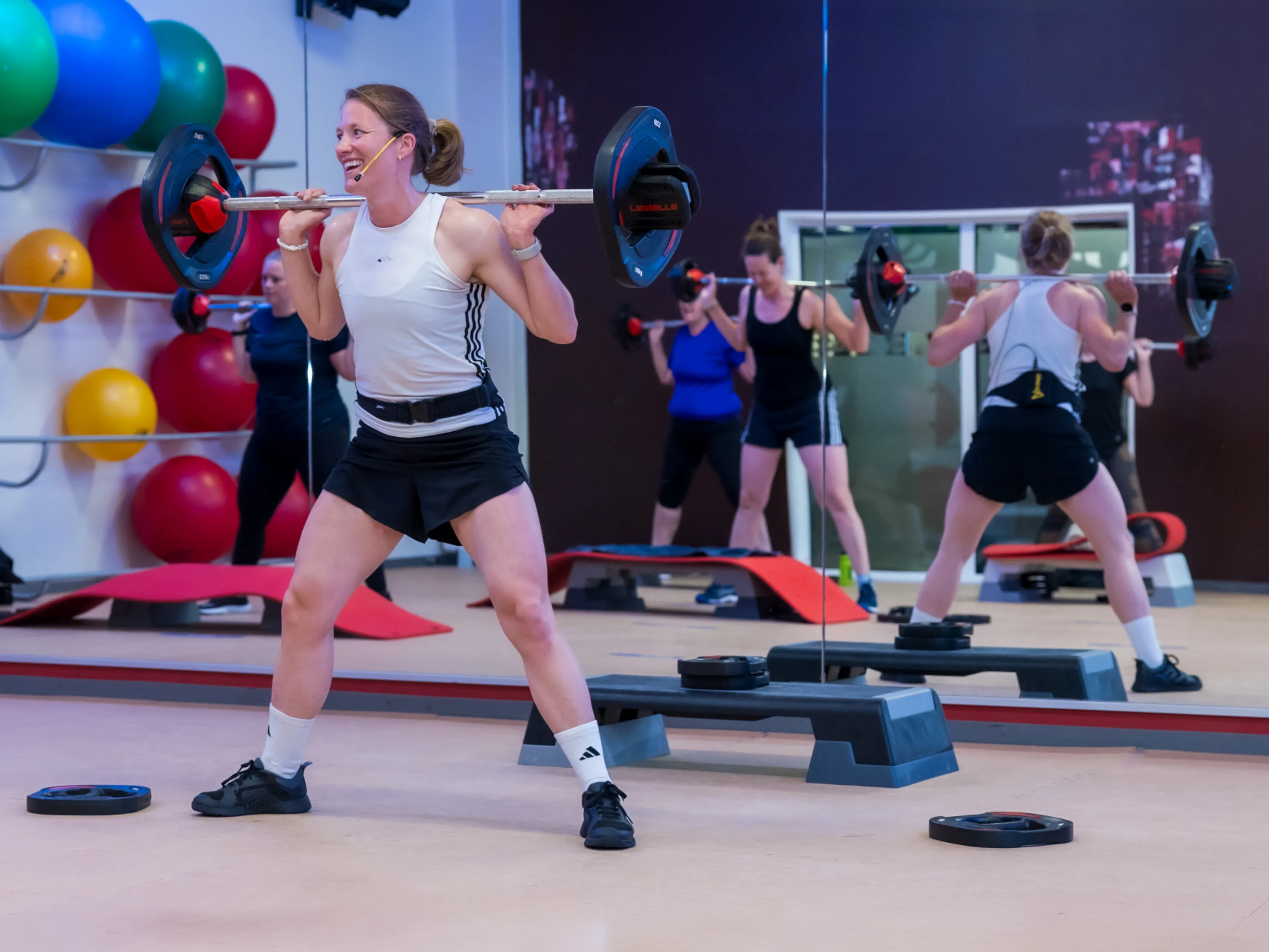 Instruktør på LifeClubs efterårskampagnefoto