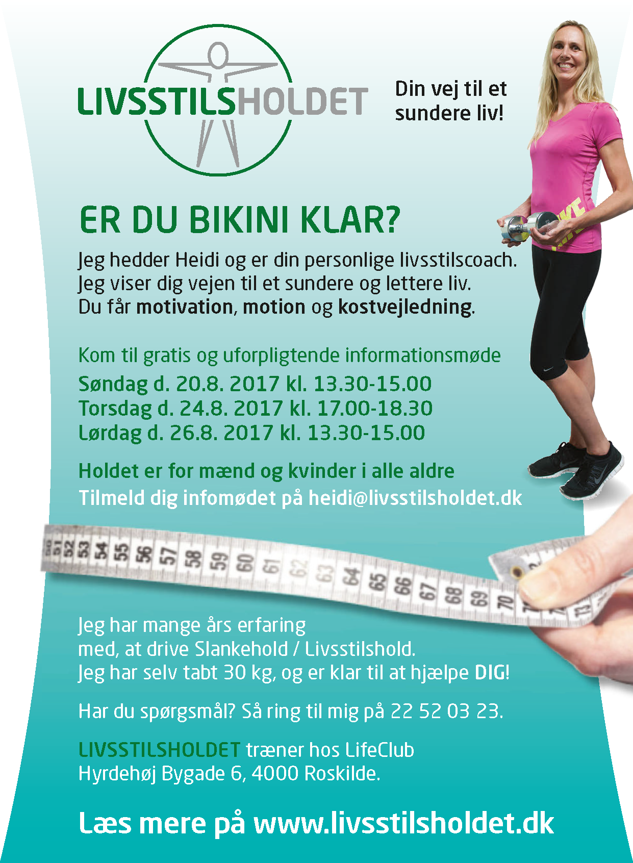 LifeClub livsstilsholdet august